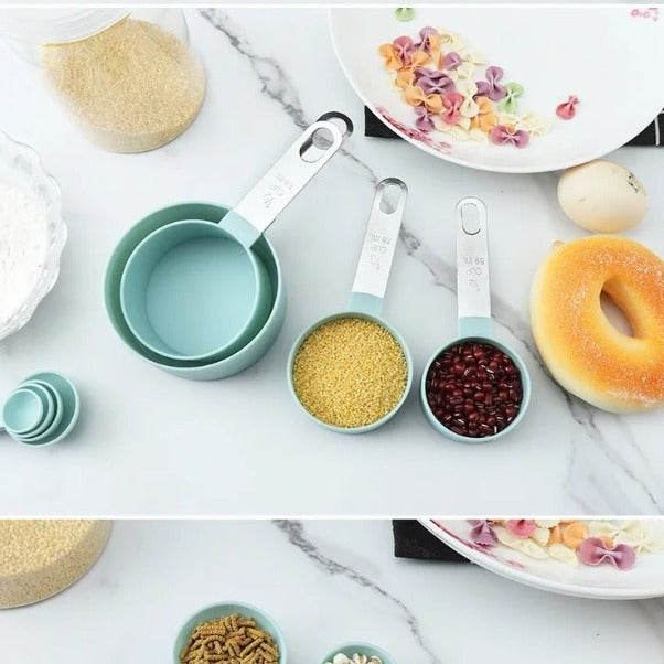 4/8pcs Multi Purpose Measuring Cups and Spoons