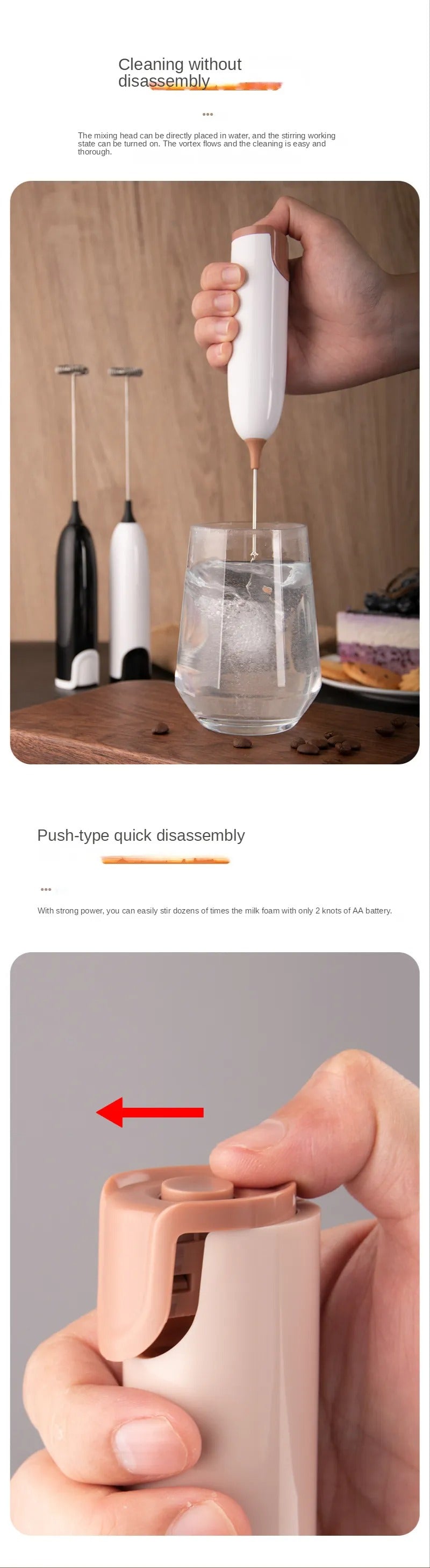 Handheld Mini Frother