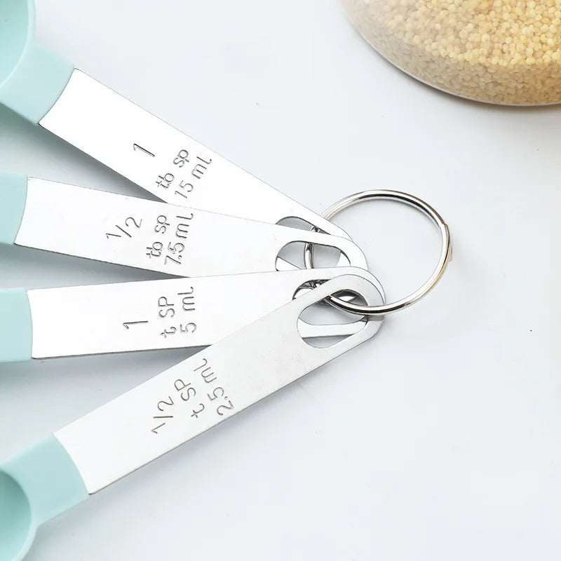 4/8pcs Multi Purpose Measuring Cups and Spoons