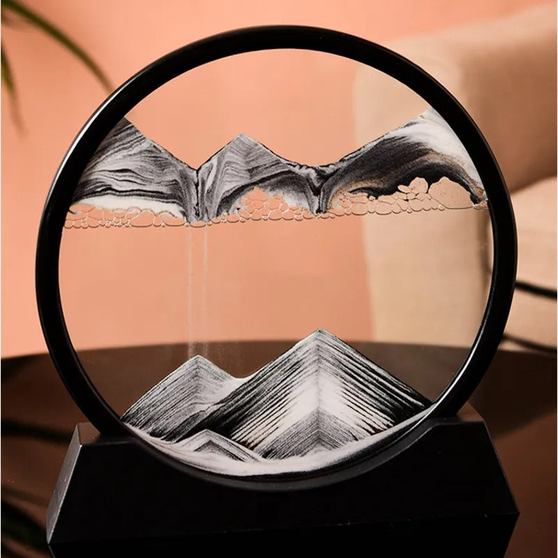 3D Moving Sea Sandscape Hourglass