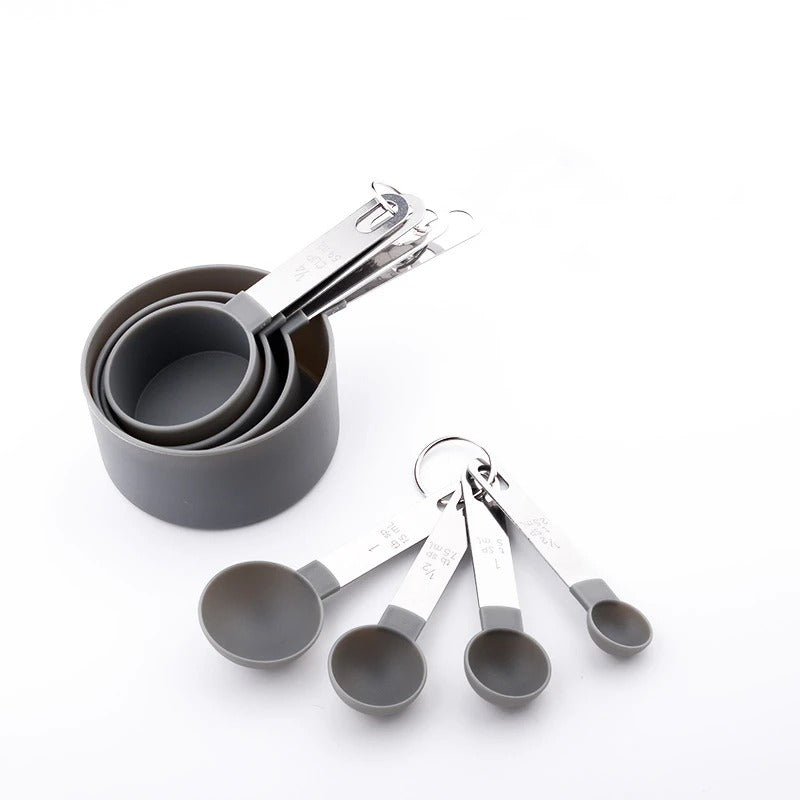 4/8pcs Multi Purpose Measuring Cups and Spoons