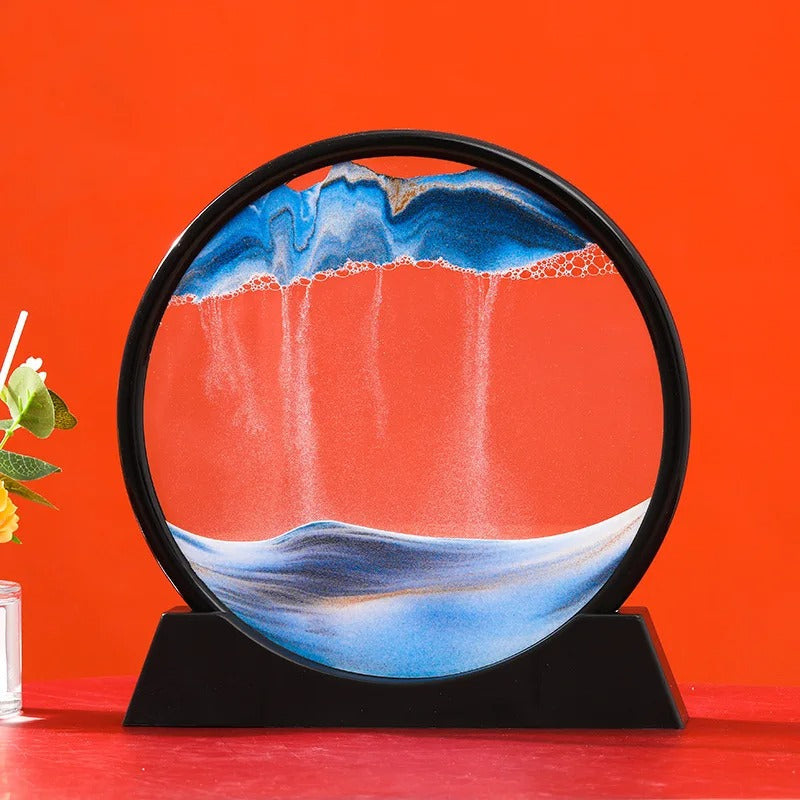 3D Moving Sea Sandscape Hourglass