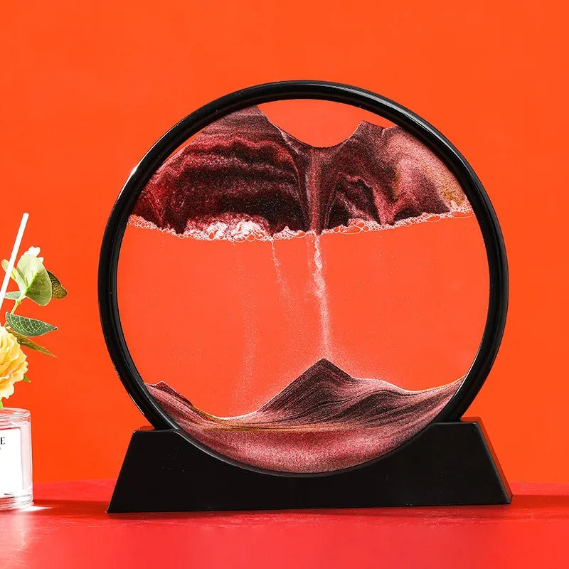 3D Moving Sea Sandscape Hourglass