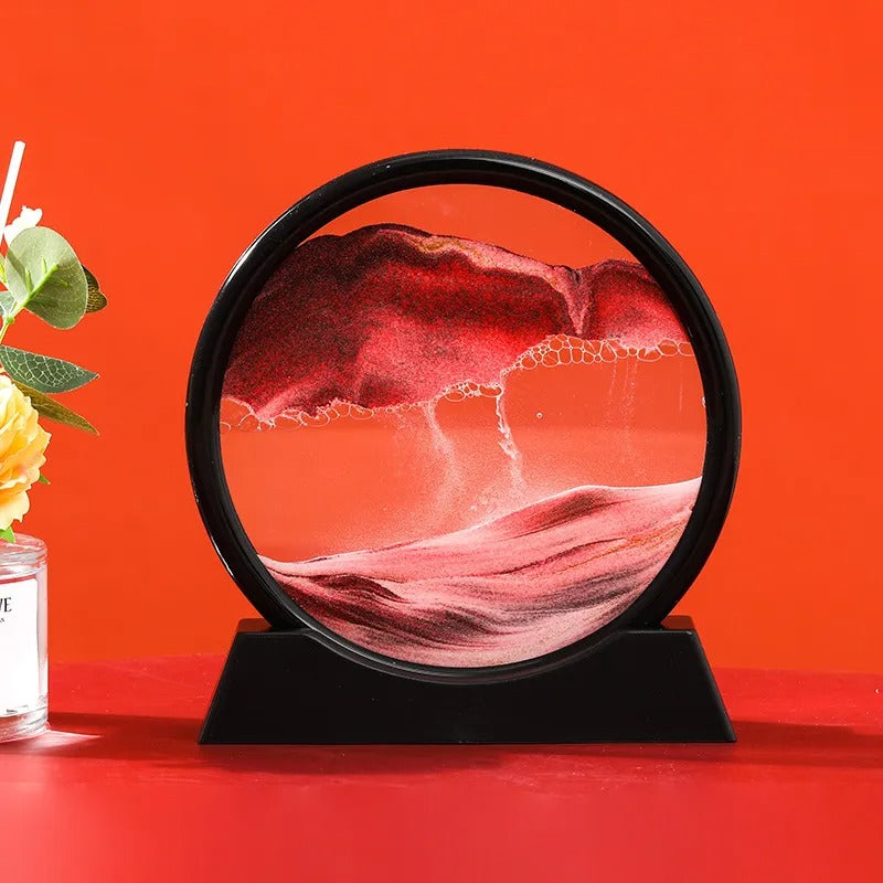 3D Moving Sea Sandscape Hourglass