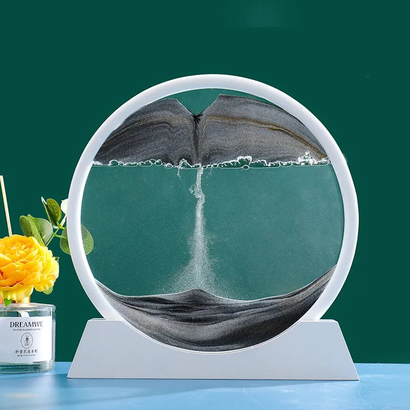3D Moving Sea Sandscape Hourglass