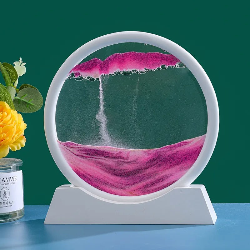 3D Moving Sea Sandscape Hourglass