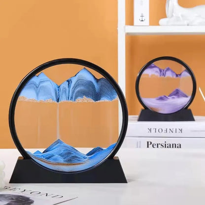 3D Moving Sea Sandscape Hourglass