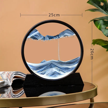 3D Moving Sea Sandscape Hourglass