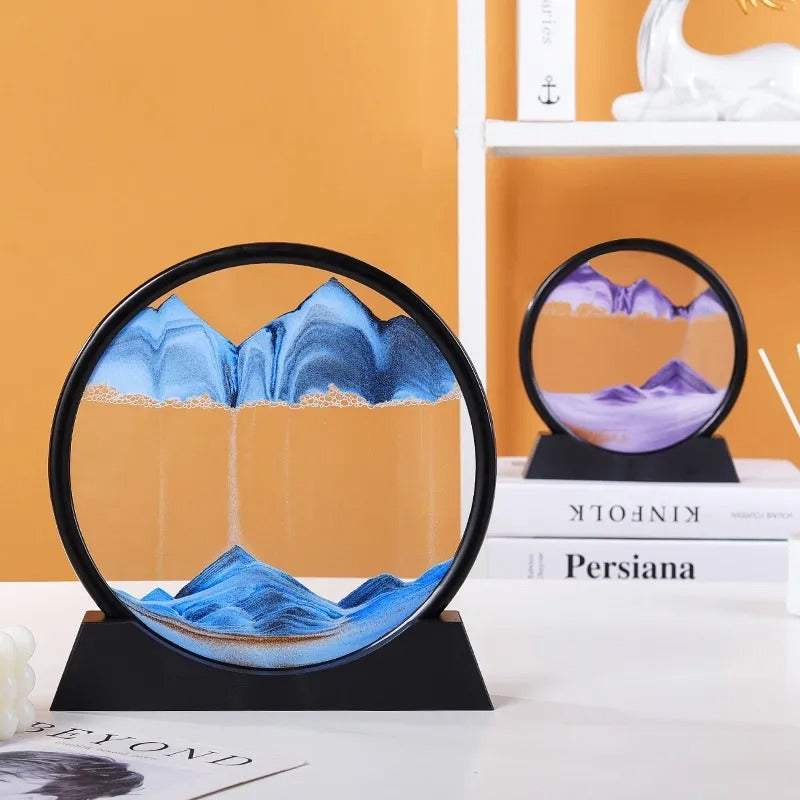 3D Moving Sea Sandscape Hourglass