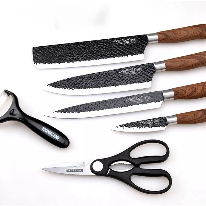 Stainless Steel Kitchen Knives Set & Tools