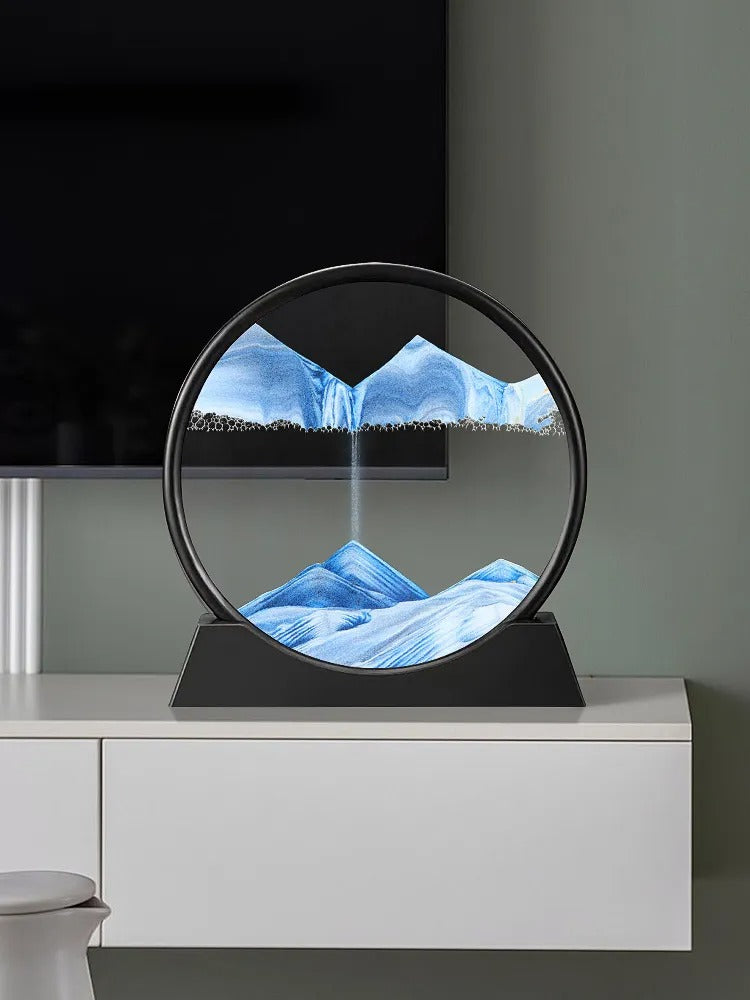 3D Moving Sea Sandscape Hourglass