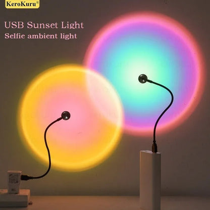 USB Sunset Atmosphere Wall Light