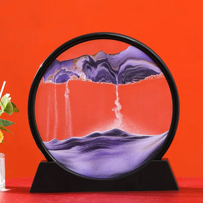 3D Moving Sea Sandscape Hourglass