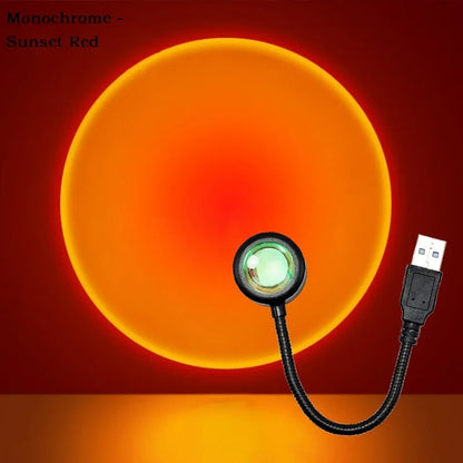 USB Sunset Atmosphere Wall Light