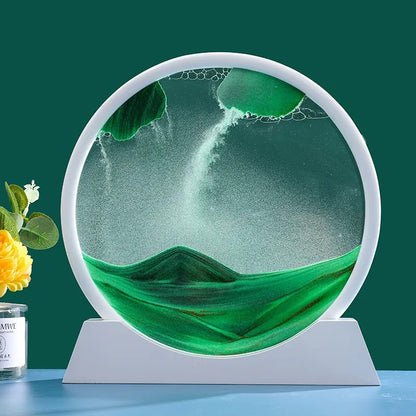 3D Moving Sea Sandscape Hourglass