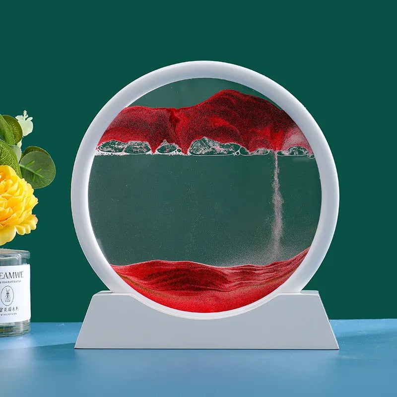 3D Moving Sea Sandscape Hourglass