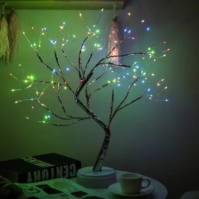 LED Night Light Copper Wire Garland Lamp