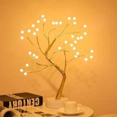 LED Night Light Copper Wire Garland Lamp